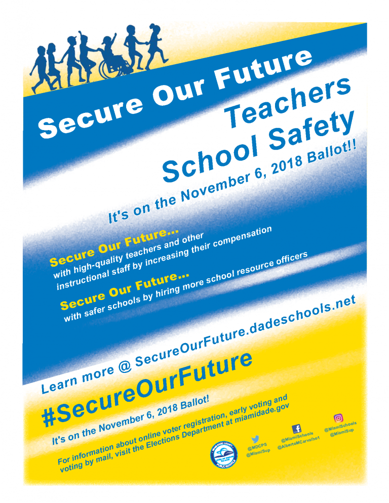 Secure Our Future Open House Flier Color ENGLISH