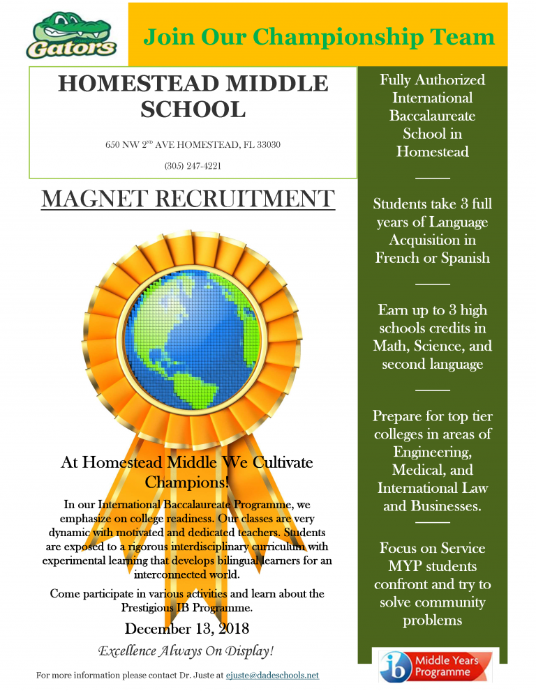 Magnet Recruitment Flyer