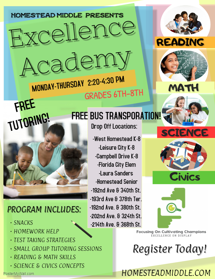 Excellence Academy Flyer